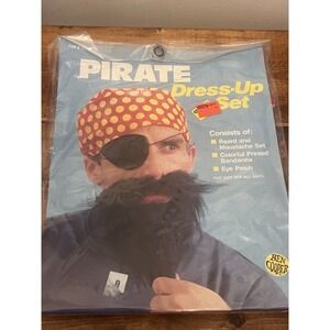 Vintage Ben Cooper Pirate Disguise Kit NOS Sealed Package Halloween